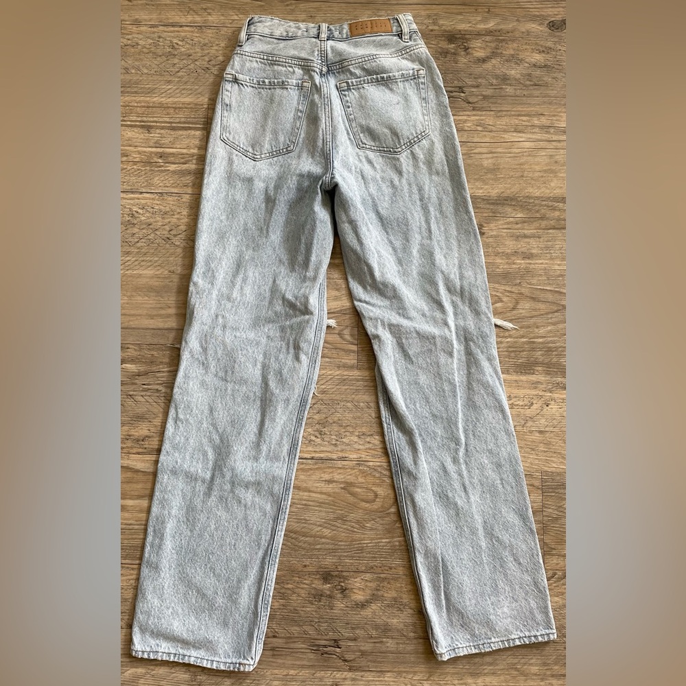 Pacsun 90s Boyfriend Jeans Distressed Size 24 - Picture 3 of 7
